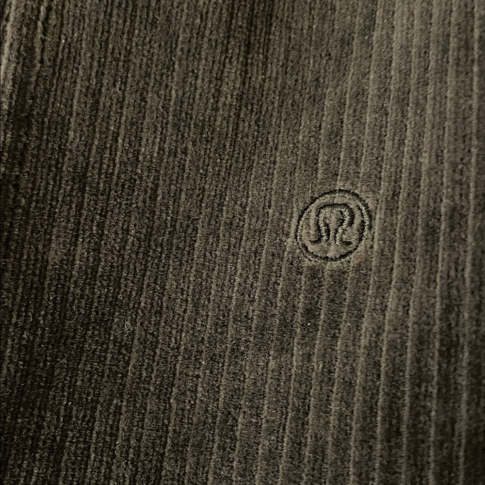 Lululemon Scuba Mid-Rise Wide-Leg Pant *Velvet Cord in Espresso - Picture 5 of 7